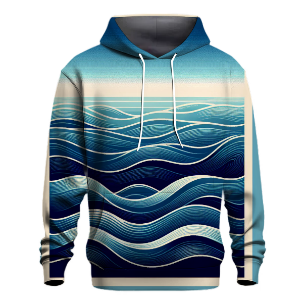 Ocean Wave Horizon Hoodie