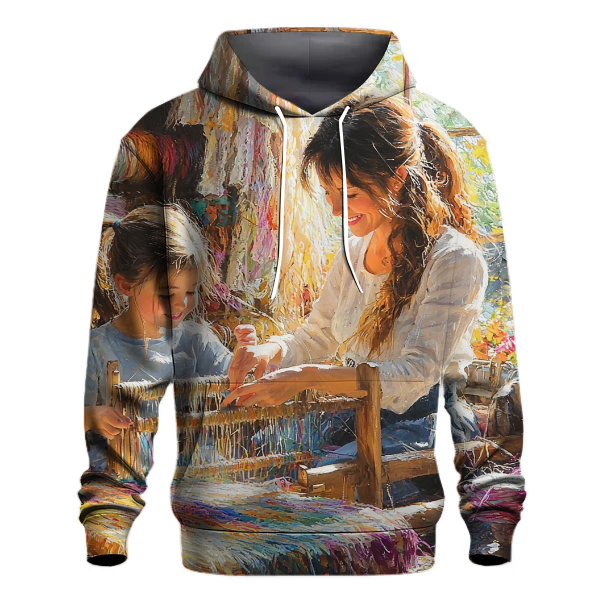 The Thread of Dreams A Mothers Weaving Love Hoodie