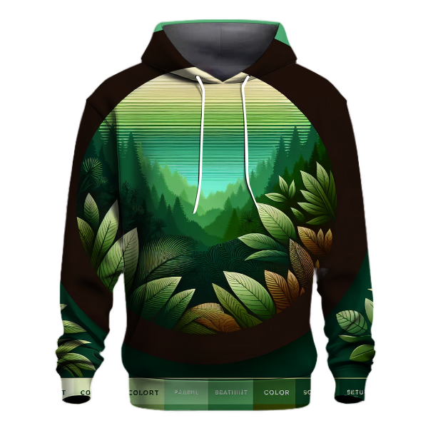 Jungle Oasis Gradient Hoodie
