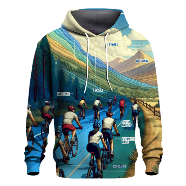 Biking - Pedal Power Hoodie