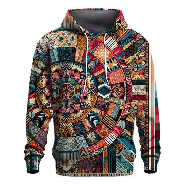 Funky Patchwork Hoodie