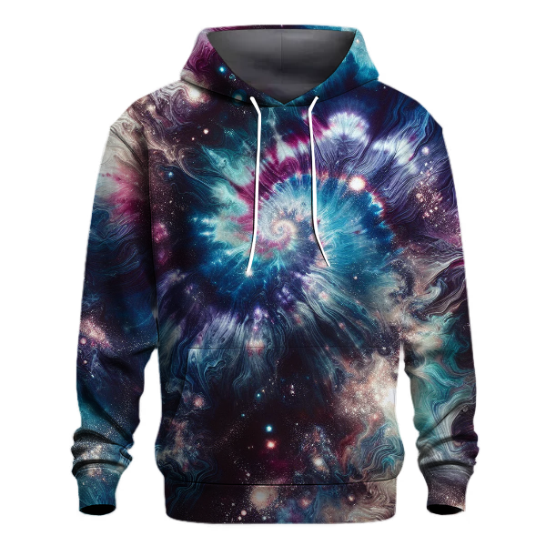 Galactic Dreamscape Tie-dye Hoodie