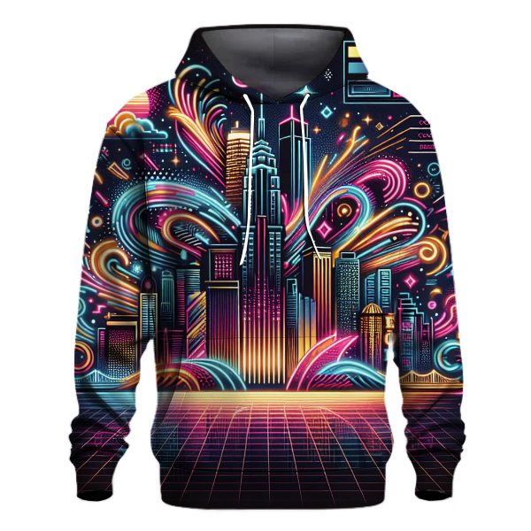 Retro City Lights Hoodie