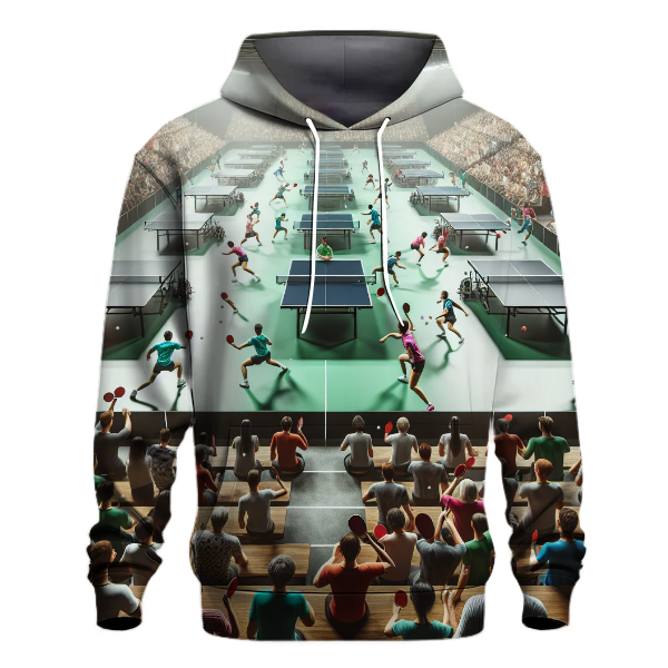 Table Tennis Rally Master Hoodie