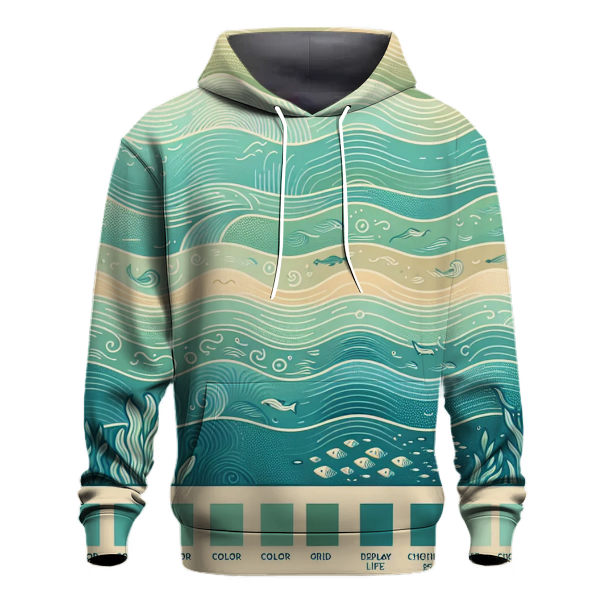 Tidal Whisper Gradient Hoodie