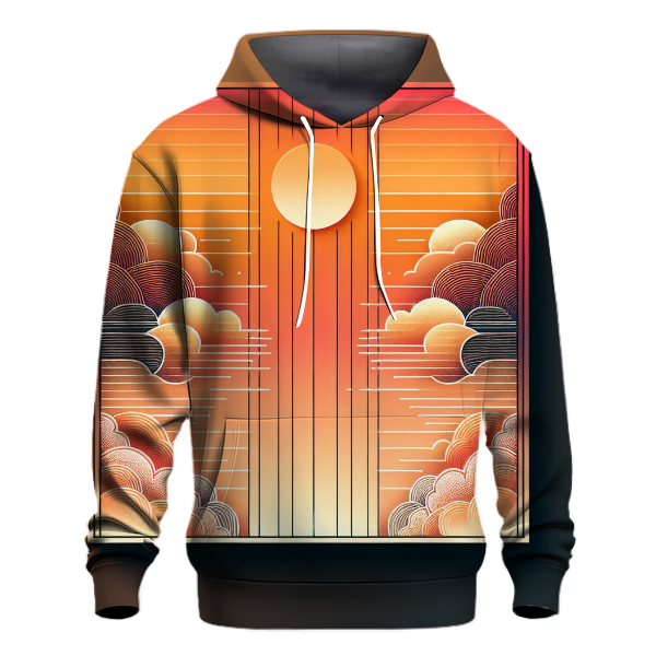 Radiant Sunset Spectrum Hoodie