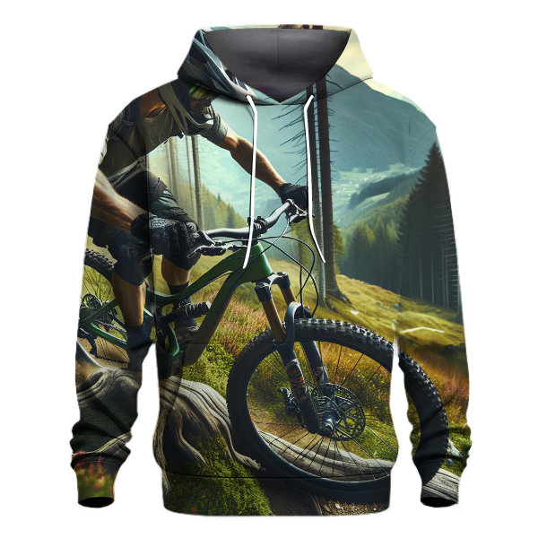 Mountain Biking Trails Hoodie
