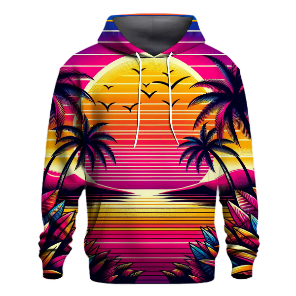 Vivid Summer Paradise Hoodie