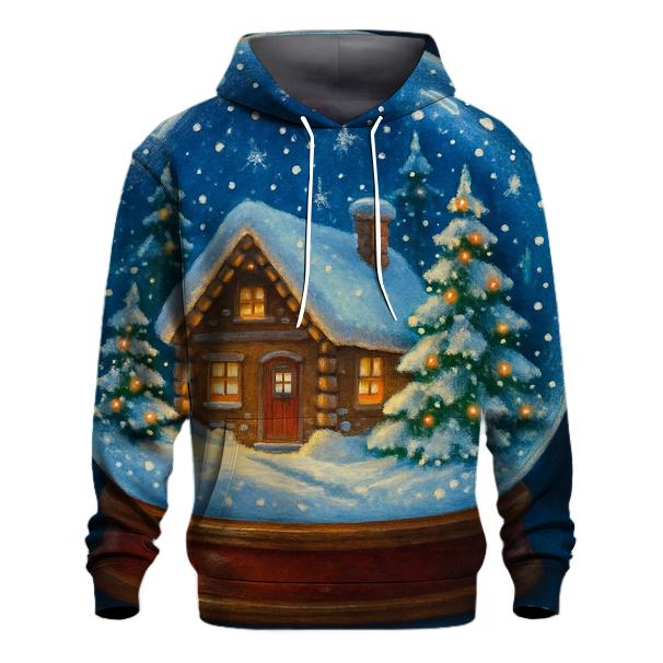 Enchanted Christmas Snow Globe Hoodie