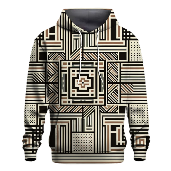 Vintage Plaid Parade Hoodie