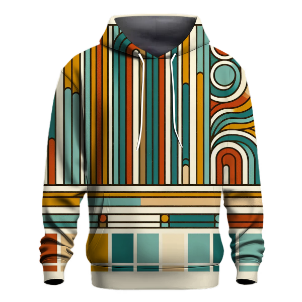 Retro Spectrum Bands Hoodie