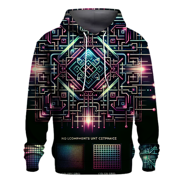 Luminous Lattice Hoodie