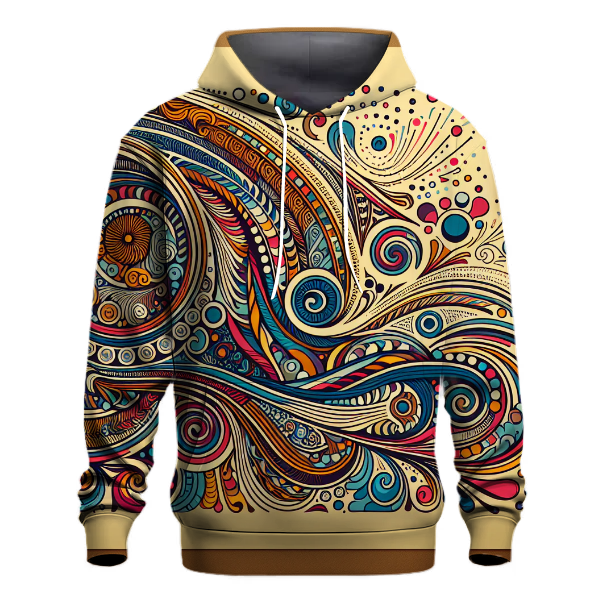 Paisley Burst Hoodie