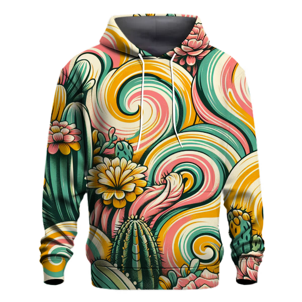 Cactus Blossom Desert Bloom Hoodie