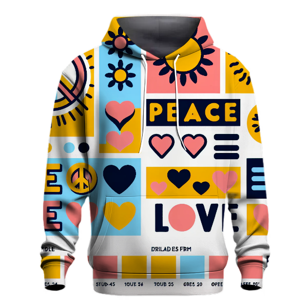 Peace Love and Sunshine Hoodie