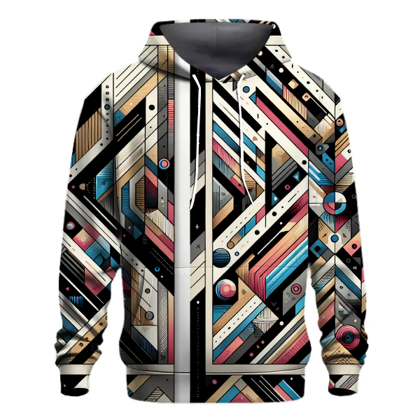 Geometric Dreamland Hoodie