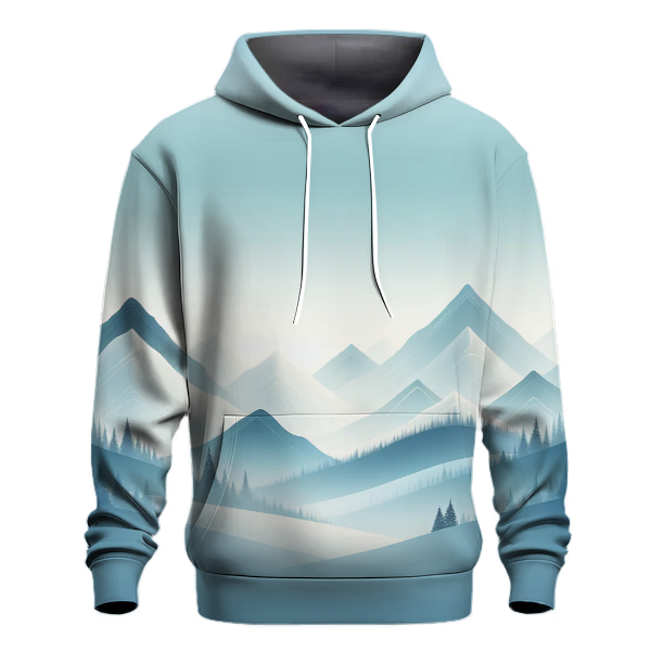 Frosted Mountain Morning Hoodie