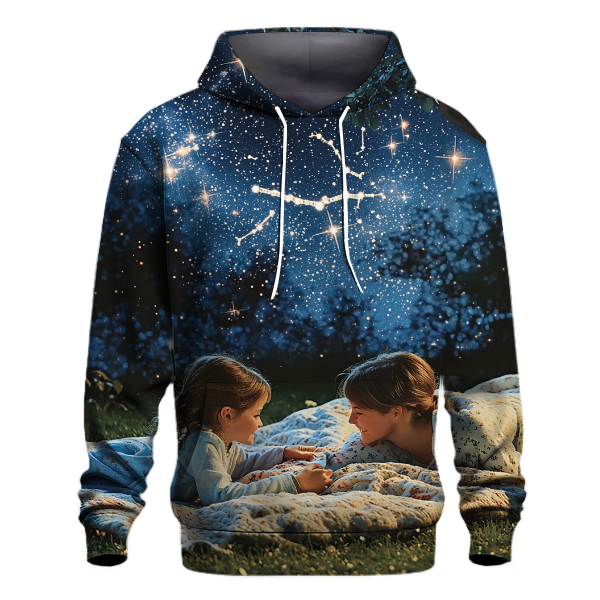 Shared Dreams Stargazing Together Hoodie