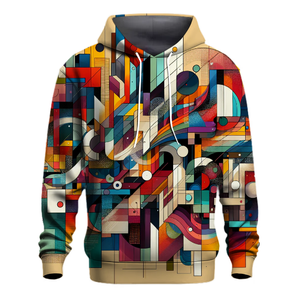 Modern Art Fusion Hoodie