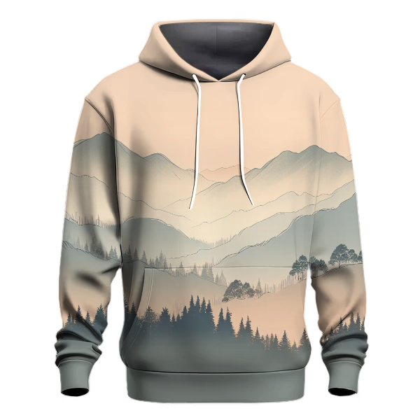 Subtle Mountain Dawn Hoodie