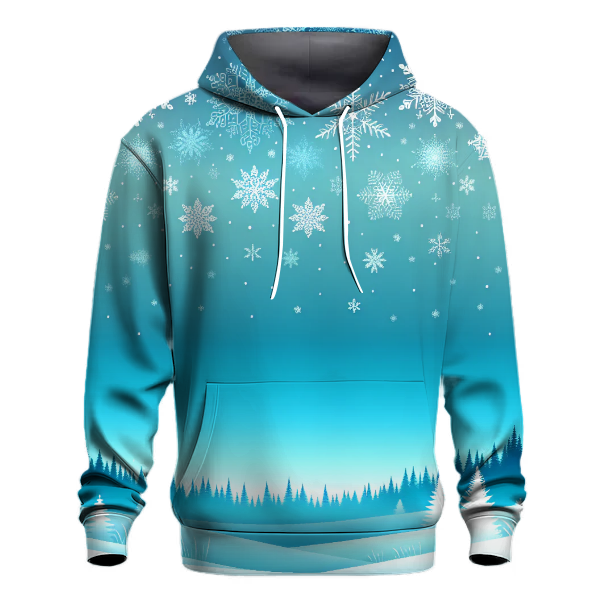 Arctic Chill Gradient Hoodie