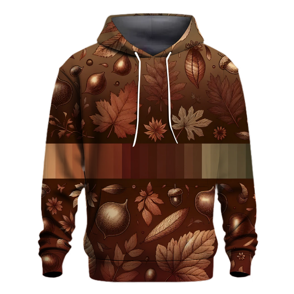 Rustic Autumn Glow Gradient Hoodie