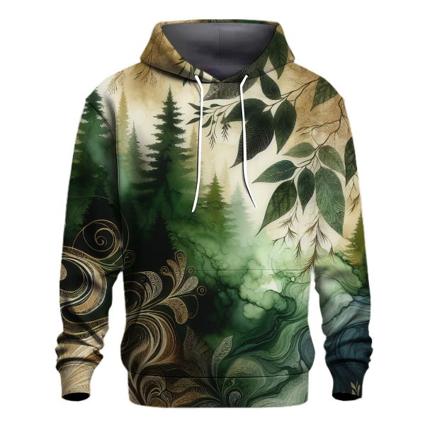 Forest Canopy Embrace Hoodie