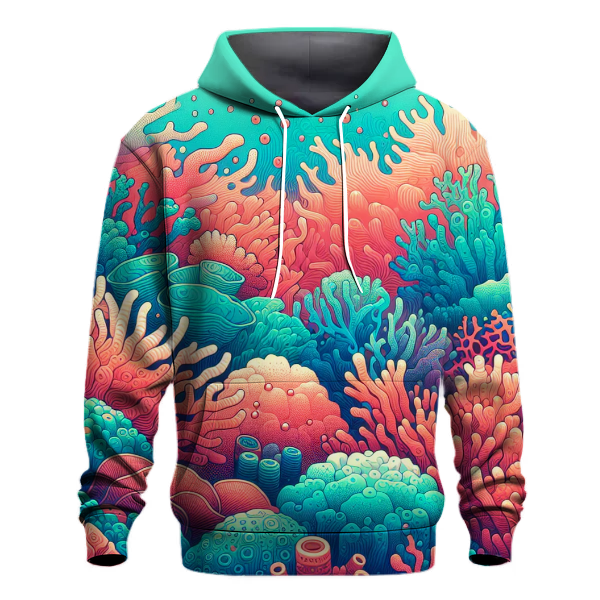 Ocean Coral Dance Hoodie