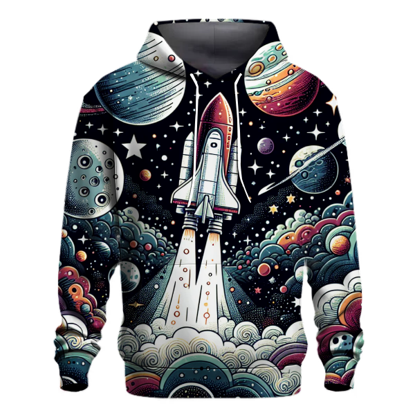Space Explorers Journey Hoodie