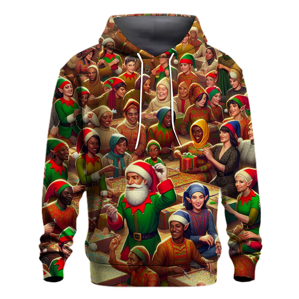 Jolly Elf Squad Hoodie