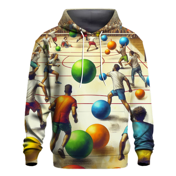 Dodgeball - Throwing Down Hoodie