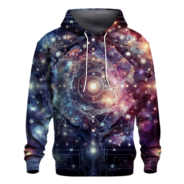Futuristic Space Symphony Hoodie