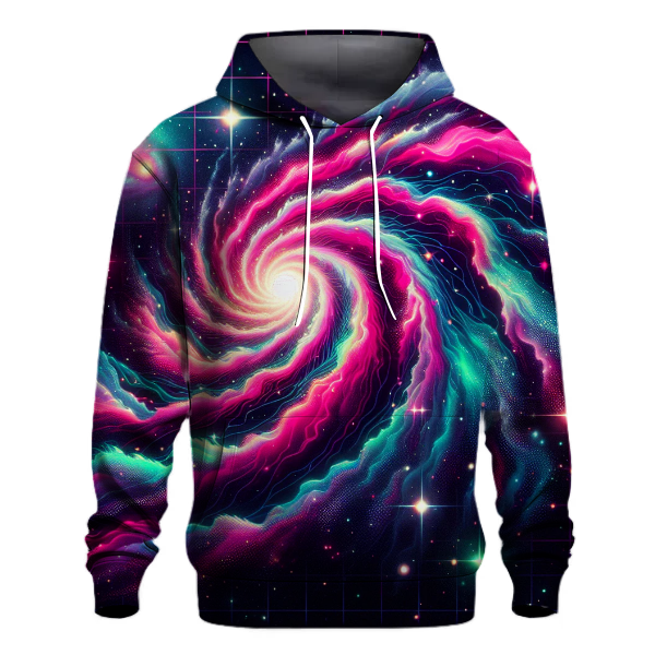 Neon Galaxy Escape Hoodie