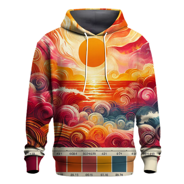 Sunset Oasis Escape Hoodie