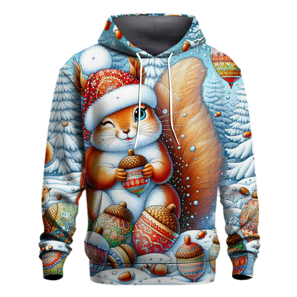 Nutty Squirrel's Christmas Adventure Hoodie