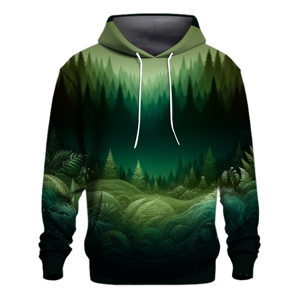 Emerald Enclave Gradient Hoodie