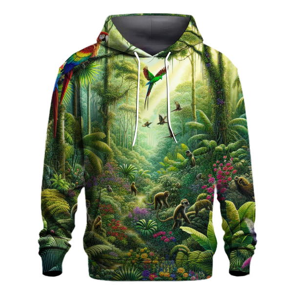 Colorful Jungle Hoodie