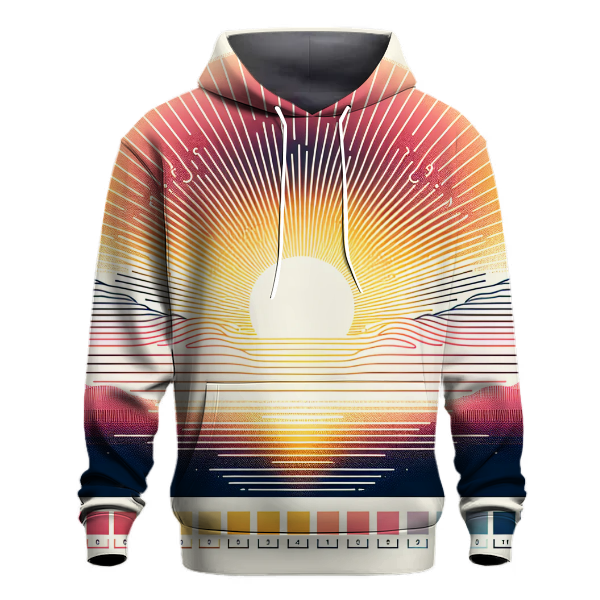 Sunrise Inspiration Gradient Hoodie
