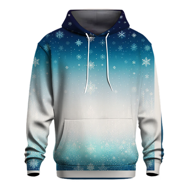 Frosty Blue Wonderland Hoodie