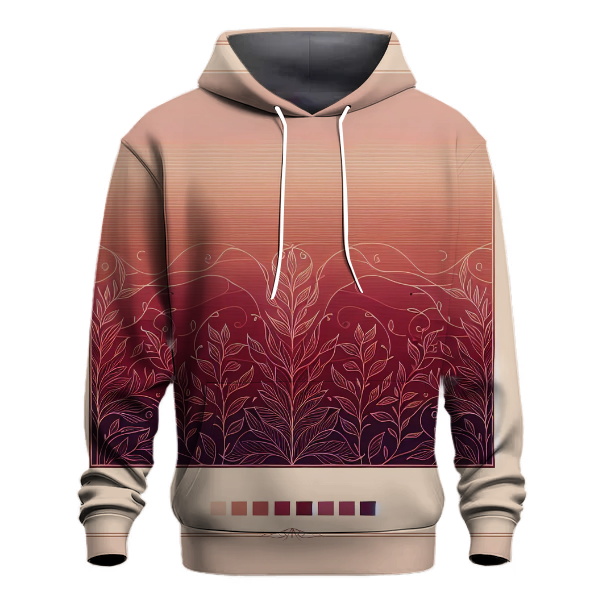 Grape Wine Gradient Hoodie