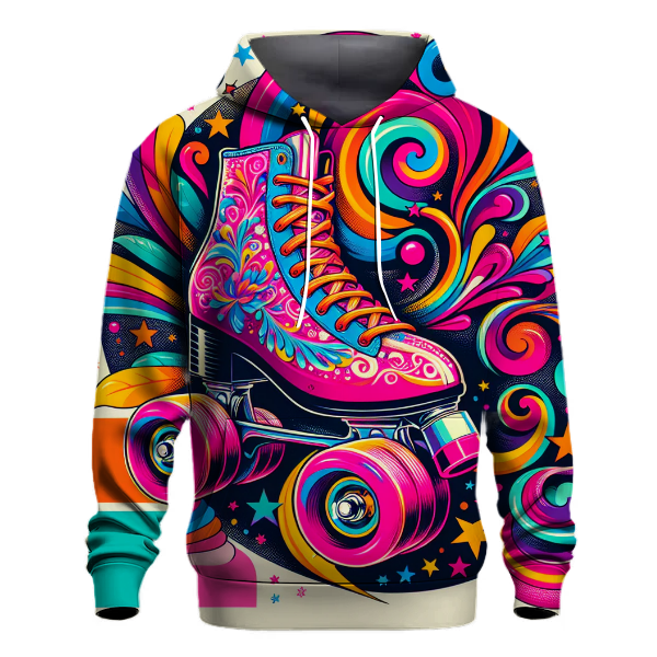 Funky Roller Disco Dreams Hoodie