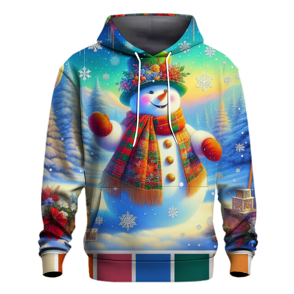 Glistening Frosty the Snowman Hoodie