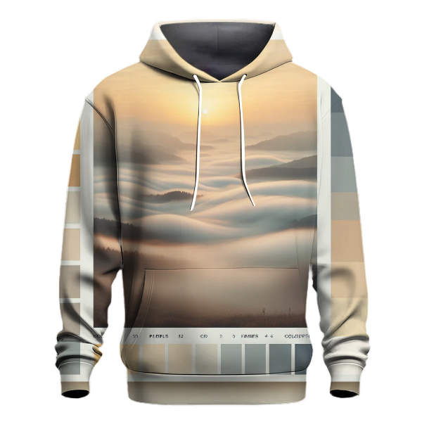 Dawn Mist Gradient Hoodie