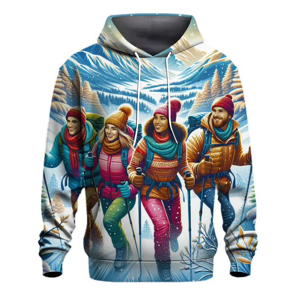 Adventurous Snowy Hike Hoodie