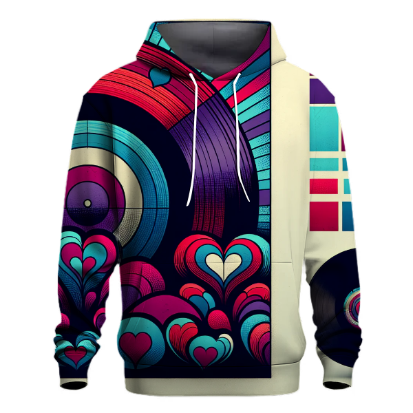 Retro Vinyl Love Hoodie