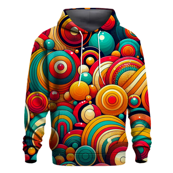 Groovy Circles of Joy Hoodie