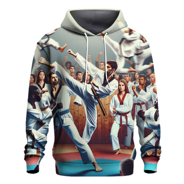 Taekwondo - Kicking for Glory Hoodie