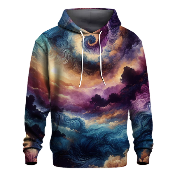 Twilight Dreams Tie-dye Design Hoodie