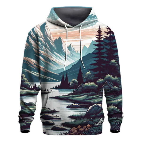 Mystic Mountain Retreat Hoodie
