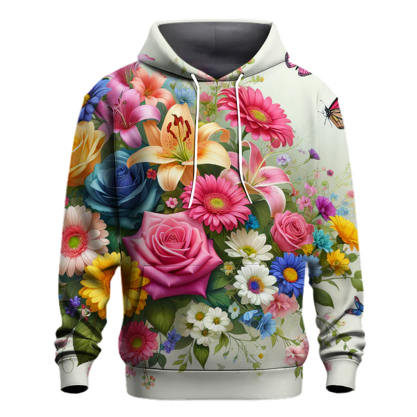 Timeless Floral Hoodie